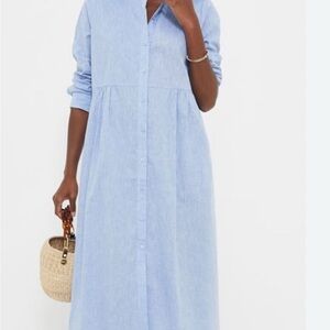 Tuckernuck Light Blue Long Sleeve Dress